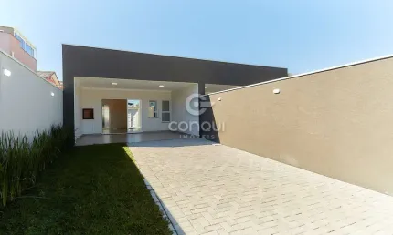 Casa com 3 quartos à venda na rua padre alberto müller, 195, cidade jardim, são josé dos pinhais, 117 m2 por r$ 659.000