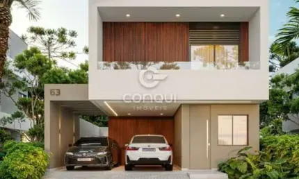 Casa em condomínio fechado com 3 quartos à venda na rua regina stuzinski ramos, 40, costeira, são josé dos pinhais, 136 m2 por r$ 899.000