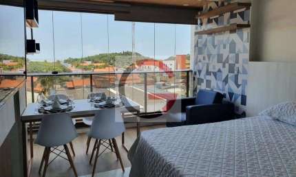 Apartamento com 1 quarto para alugar na Ed. Studio Avenida Dos Holandeses, Alto do Calhau, São Luís