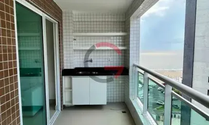 Alugue apartamento 1 quarto no calhau, são luís - 50m²