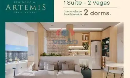 Apartamento à venda, 3 quartos, 1 suíte, 2 vagas, Jardim Park Meraki - Indaiatuba/SP