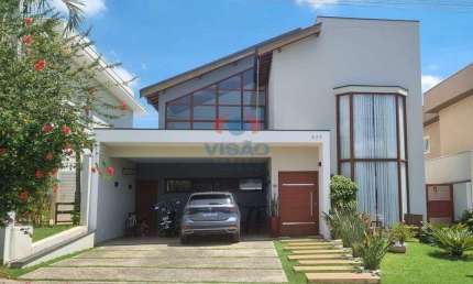 Casa em condomínio à venda, 4 quartos, 3 suítes, 4 vagas, Jardim Residencial Alto de Itaici - Indaiatuba/SP