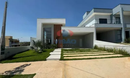 Casa em condomínio à venda, 3 quartos, 1 suíte, 4 vagas, Reserva Central Parque - Salto/SP
