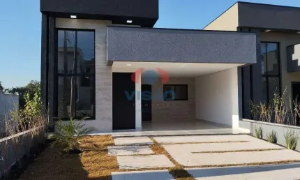 Casa em condomínio à venda, 3 quartos, 1 suíte, 2 vagas, Loteamento Park Gran Reserve - Indaiatuba/SP