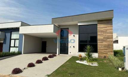 Casa em condomínio à venda, 3 quartos, 3 suítes, 4 vagas, Jardim Residencial Dona Lucilla - Indaiatuba/SP