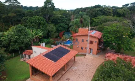 Chácara em condomínio à venda, 9 quartos, 4 suítes, 5 vagas, Colinas do Mosteiro de Itaici - Indaiatuba/SP
