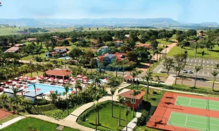 Terreno em condomínio à venda, ninho verde ii - pardinho/sp