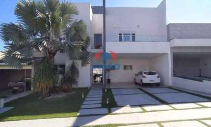 Casa - Sobrado para aluguel, 4 quartos, 4 suítes, 4 vagas, Residencial Beira da Mata - Indaiatuba/SP