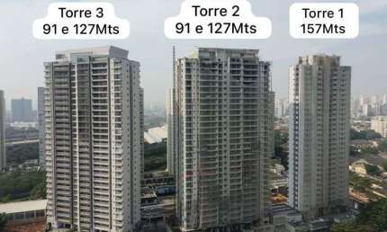 Apartamento para venda tem 127 metros quadrados com 3 quartos em Vila Anastácio - São Paulo - SP