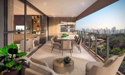 Apartamento com 4 quartos à venda na Rua Gabriele D'Annunzio, 220, Campo Belo, São Paulo