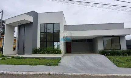 Excelente casa linear no Vale dos Cristais IV - Com 04 suites, piscina e espaco gourmet