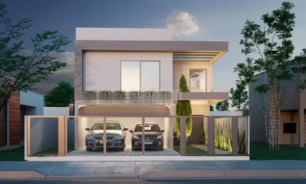 Projeto Residencial - Residência Facile com 166,48m²