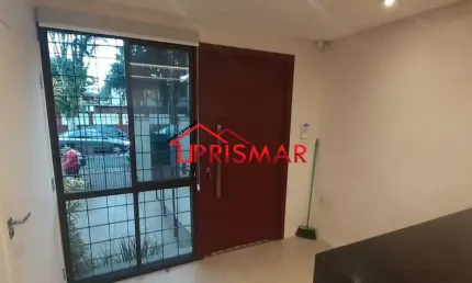 Sala comercial com 3 salas para alugar na Vila Mathias, Santos 