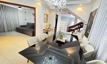 Casa em Condomínio para Venda em Londrina, Aeroporto, 4 dormitórios, 3 suítes, 5 banheiros, 4 vagas