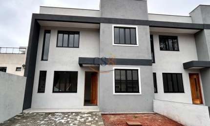 Casa com 3 quartos à venda na Rua Clemens Albert Grimm, 160, Santa Cândida, Curitiba, 105 m2 por R$ 599.000
