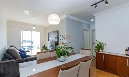 Apartamento com 2 quartos à venda na rua maria trevisan tortato, 341, novo mundo, curitiba, 59 m2 por r$ 450.000
