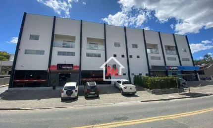 Sala para alugar, 130 m² por r$ 1.720,00/mês - água verde - blumenau/sc