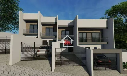 Sobrado com 3 suítes à venda 134 m² a partir de r$ 595.000 - tribess - blumenau/sc