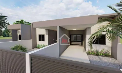 Casa com 2 dormitórios à venda, 66 m² por r$ 350.000,00 - gaspar mirim - gaspar/sc