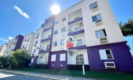 Apartamento com 2 dormitórios à venda, 56 m² por r$ 250.000,00 - velha - blumenau/sc