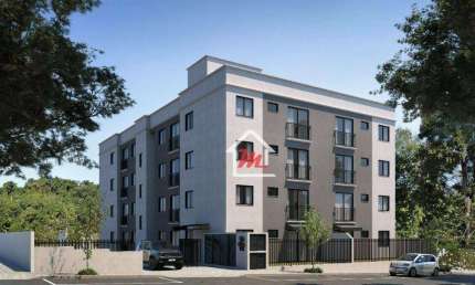 Apartamento com 2 dormitórios à venda, 51 m² por R$ 245.000,00 - Araponguinhas - Timbó/SC