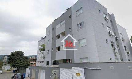 Apartamento com 2 dormitórios para alugar, 70 m² por R$ 2.343,00/mês - Velha - Blumenau/SC