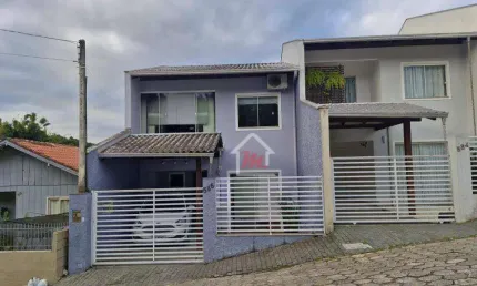Sobrado com 3 dormitórios à venda, 121 m² por r$ 700.000,00 - velha - blumenau/sc