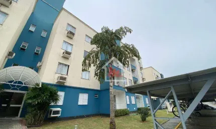 Apartamento com 2 dormitórios para alugar, 62 m² por R$ 1.889,00/mês - Velha - Blumenau/SC