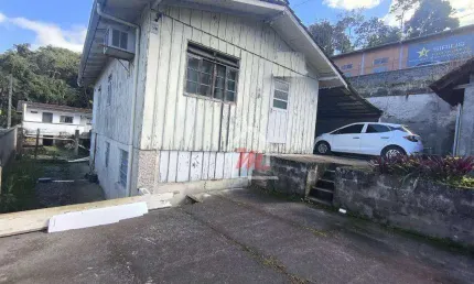Casa com 2 dormitórios , mais 3 quitinetes, à venda, 120 m² por r$ 532.000 - água verde - blumenau/sc
