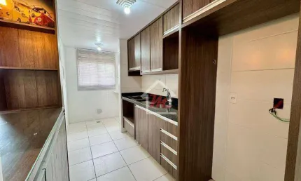 Apartamento com 2 dormitórios à venda, 55 m² por r$ 265.000,00 - passo manso - blumenau/sc