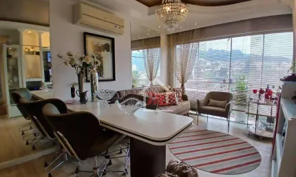 Apartamento com 3 dormitórios sendo 1 suíte à venda, 78 m² por r$ 600.000 - garcia - blumenau/sc
