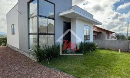 Casa com 3 dormitórios à venda, 70 m² por r$ 409.900,00 - joão paulo ii - indaial/sc