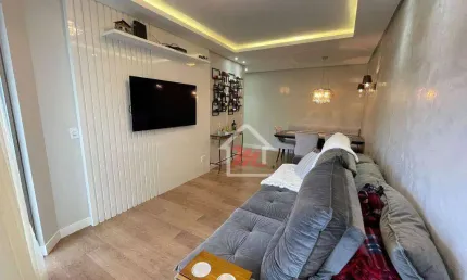 Apartamento com 2 dormitórios à venda, 84 m² por r$ 335.000,00 - velha central - blumenau/sc