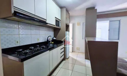 Apartamento com 2 dormitórios para alugar, 51 m² por r$ 1.900,00/mês - velha central - blumenau/sc