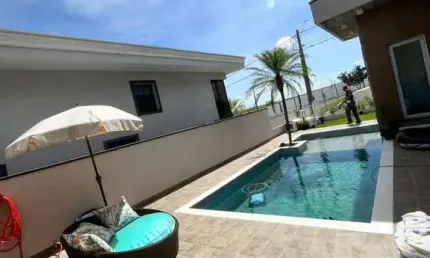 Casa em condomínio fechado com 3 quartos à venda na Estrada Municipal Desembargador Adalberto José Queiroz Telles de Camargo Aranha, 920, Parque Brasil 500, Paulínia, 365 m2 por R$ 1.990.000