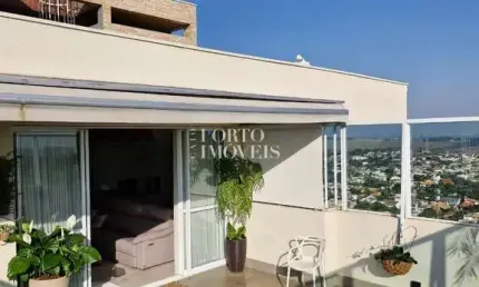 Cobertura com 4 quartos à venda na Avenida Alaôr Faria de Barros, 1050, Loteamento Alphaville Campinas, Campinas, 215 m2 por R$ 3.500.000
