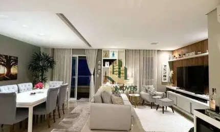 Lindo apartamento com 3 dormitórios à venda, 114 m² por r$ 1.600.000 - jardim aquarius - são josé dos campos/sp