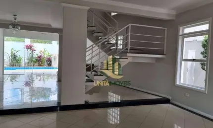 Sobrado com 4 dormitórios para alugar, 285 m² por R$ 14.959,00/mês - Jardim Aquarius - São José dos Campos/SP
