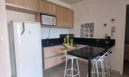 Excelente Apartamento com 1 dormitório para alugar, 33 m² por R$ 3.102/mês - Jardim Augusta - São José dos Campos/SP