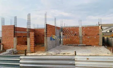 CASA TÉRREA em CONTRUÇÃO à VENDA em CONDOMÍNIO FECHADO FLAMBOYANT em BRAGANÇA PAULISTA / SP.