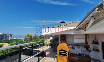 Saint Tropez, cobertura 4 quartos com infraestrutura na Orla da praia !
