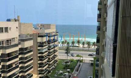 Barrabella, 1 qto, VISTA MAR, Av. Lúcio Costa! REFORMADO!