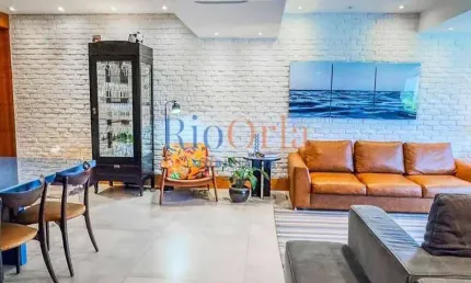 Oceanfront, 4 qtos (sendo atual 3), av. LÚCIO COSTA, Reformado!!