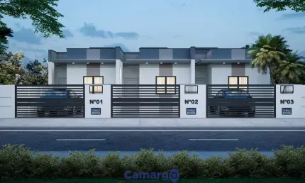 Casa em condomínio fechado com 2 quartos à venda no Itinga, Araquari 