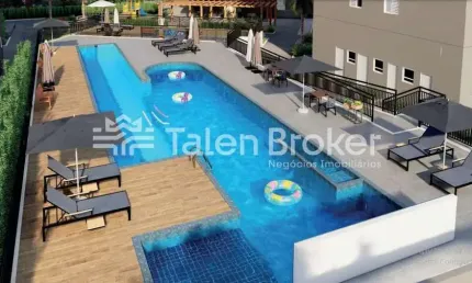 Seu AP 2 Dorms. com Suíte e Varanda no Condomínio Club. Pagamento facilitado