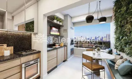 Seu Apto. 2 Dorms. c  Varanda Gourmet no Bairro mais Completo da Cidade