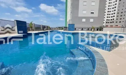 Apartamento Pronto para Morar no Mirante Flamboyant. 2 Dorms sendo 01 suite e Varanda. Aceita FGTS