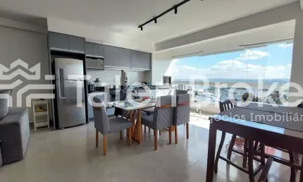 Lindo AP à venda no Verano Home Resort em Jacareí. 70m  com sala estendida e ambientes integrados