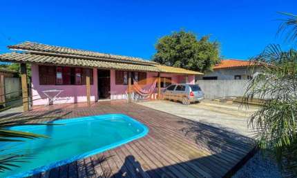 Casa com 2 quartos à venda na Avenida Cônego Itamar Luiz da Costa, 264, Povoado de Nova Brasília, Imbituba, 50 m2 por R$ 320.000