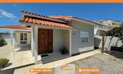 Casa com 3 quartos à venda na Rua Vereador Nilson Inácio Alves, 18, Village, Imbituba, 91 m2 por R$ 800.000